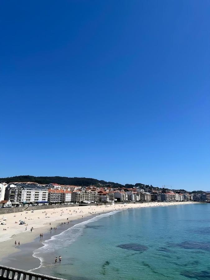 Piso En Sanxenxo Primera Linea De La Playa De Silgar Exterior photo